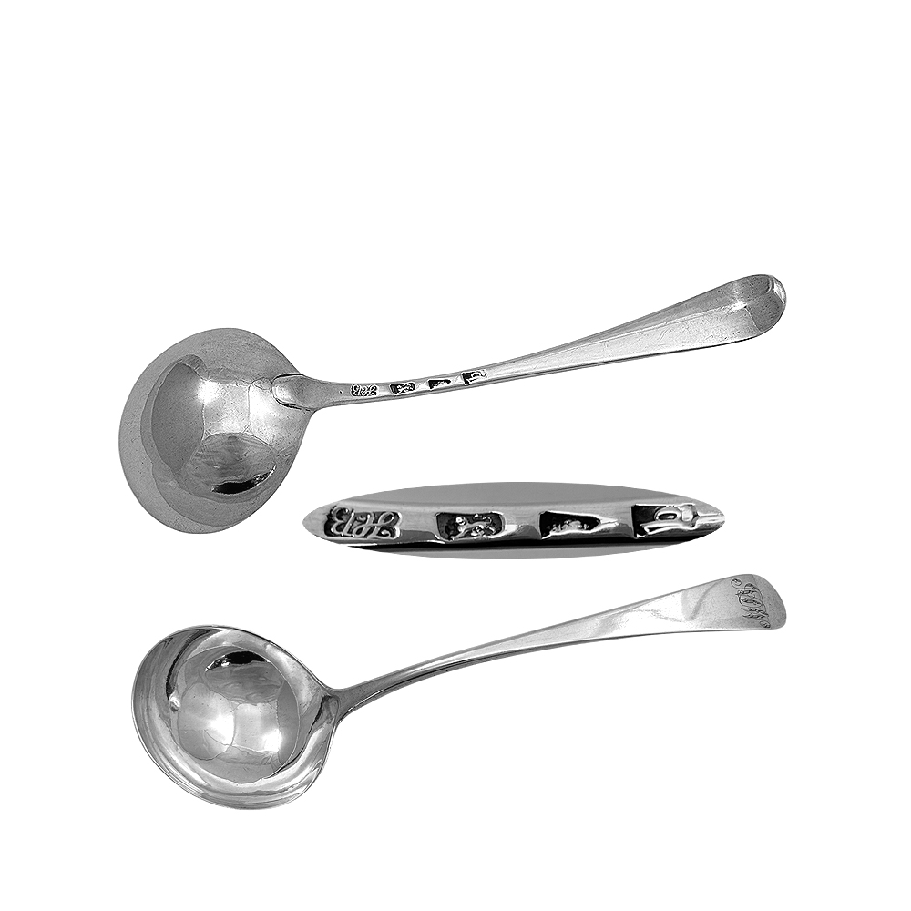 Georgian Silver Sauce Ladle Hester Bateman 1777